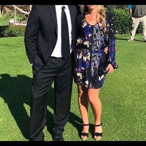 Cute abstract pattern dress